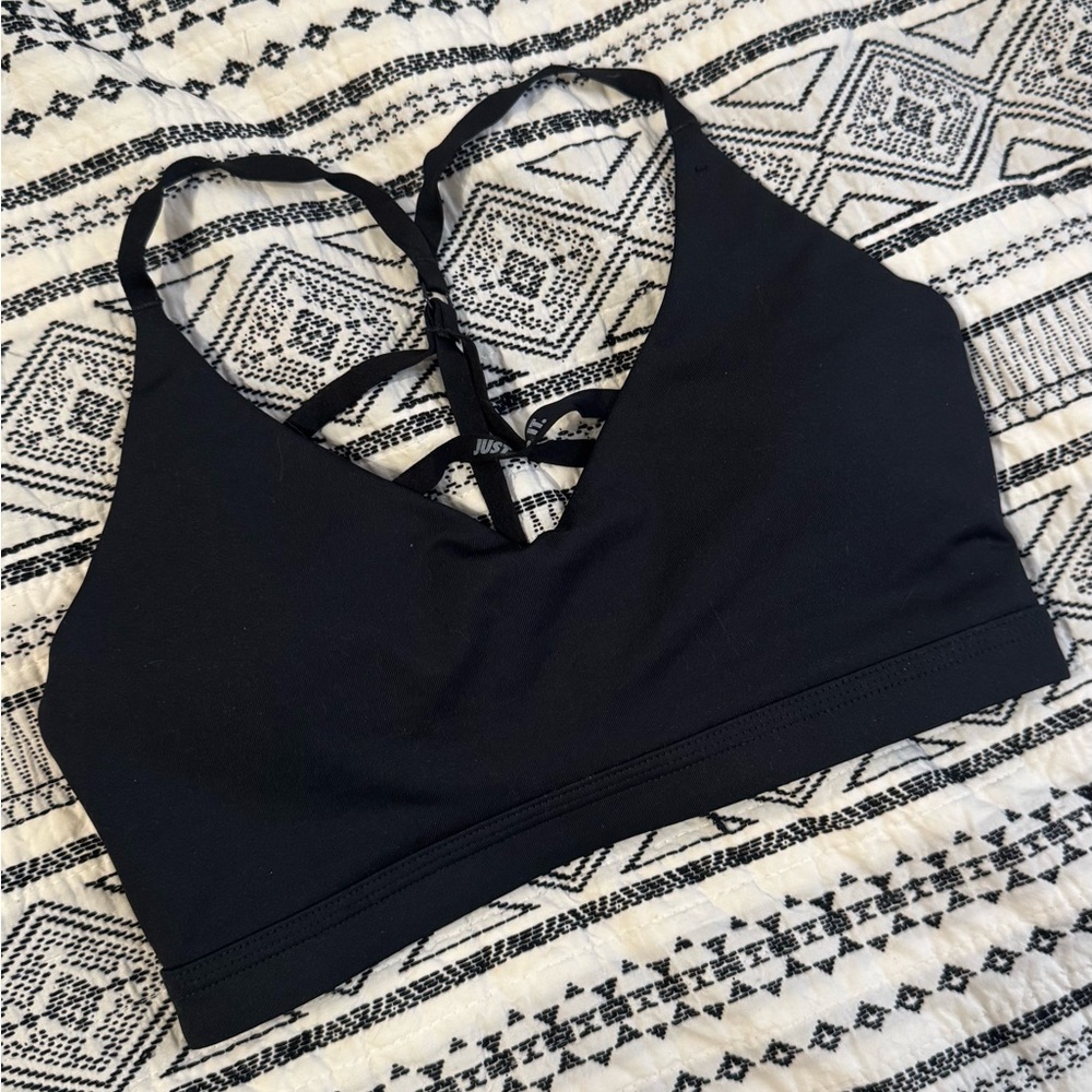 Nike Black Crisscross Sports Bra